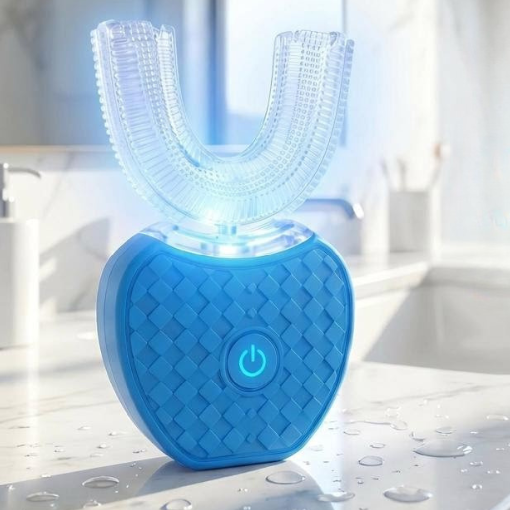 Blue-Light Teeth Whitener: Includes Whitening Gel Free Gift!