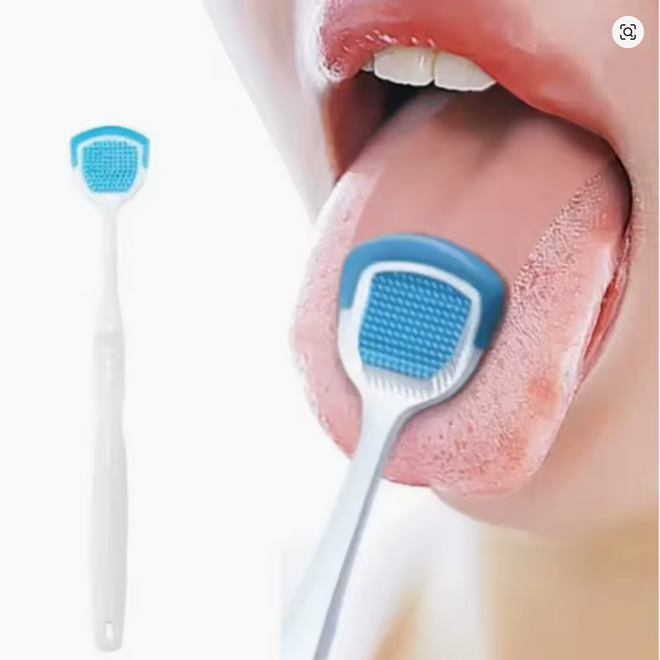 Silicone Tongue Cleaner: Non-Plastic